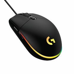 Logitech G102 LIGHTSYNC, crni 910-005823