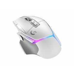 Logitech G502 X PLUS bežični gaming miš, bijeli 910-006171