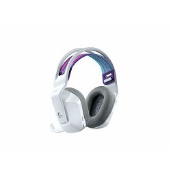 Logitech G733 gaming slušalice s mikrofonom, bijel 981-000883