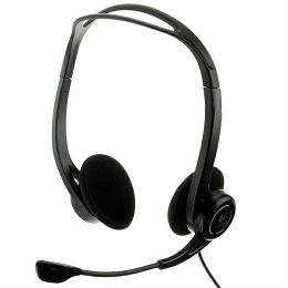 Logitech PC 960 slušalice s mikrofonom, USB, crna 981-000100