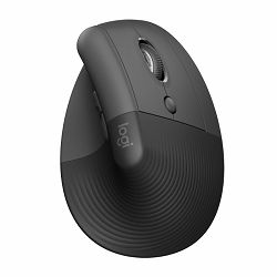 Logitech Lift, ergonomski miš, crni 910-006473