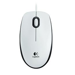 Logitech M100 žičani optički miš, bijela 910-005004