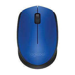 Logitech M171 bežični optički miš, plavo-crna 910-004640