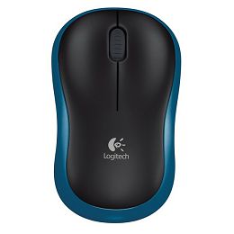 Logitech M185 bežični optički miš, plava 910-002239