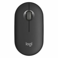 Logitech Pebble M350s, bežični miš, grafitno sivi 910-007015