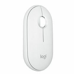 Logitech Pebble M350s, bežični miš, bijeli 910-007013