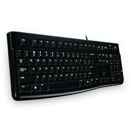 Logitech K120 žičana tipkovnica, crna, OEM 920-002642