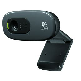 Logitech C270 HD web kamera, 720p, kvačica 960-001063