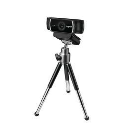 Logitech C922 HD web kamera, stream, 1080p, tripod 960-001088