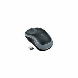 Logitech M185 bežični optički miš, USB, sivi 910-002238