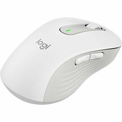 LOGITECH M650L Signature Bluetooth Mouse - OFF-WHITE - LEFT