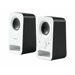 LOGITECH Z150 Stereo Speakers - SNOW WHITE - 3.5 MM