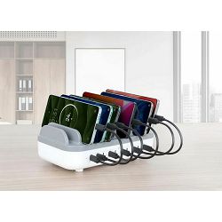 Manhattan 10-Port USB-C Power Charging Station 102766