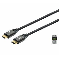 Manhattan kabel HDMI M/M, 8K@120Hz,Eth,48G,3m,crni 355957