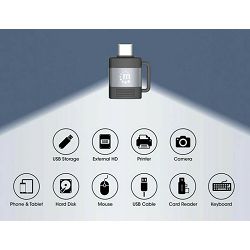 Manhattan adapter set:USB-C/USB-A&amp;USB-A/USB-C 356329