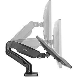Manhattan nosač stolni monitor17"-32",do 9kg,crni 462495