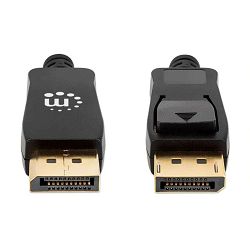 Manhattan kabel DP-DP M/M 1.4, 8K@60Hz, 2m, crni 353618