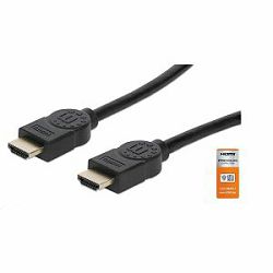Manhattan kabel HDMI M/M, 4K@60Hz UHD,Eth,3m,crni 355353