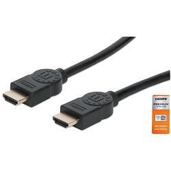 Manhattan kabel HDMI M/M,4K@60Hz,UHD,Eth,1.8m,crni 355346