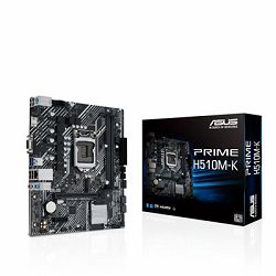 Matična ploča ASUS PRIME H510M-K, Intel H510, DDR4, mATX, s. 1200 90MB17N0-M0EAY0