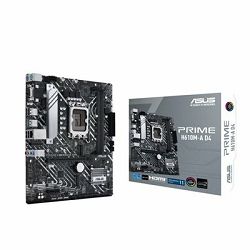 Matična ploča ASUS PRIME H610M-E D4, Intel H610, DDR4, mATX, s. 1700 90MB19N0-M0EAY0