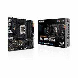 Matična ploča ASUS TUF Gaming B660M-E D4, Intel B660M, DDR4, mATX, s. 1700 - 12.Gen procesora 90MB19J0-M0EAY0