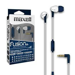 Maxell Fusion slušalice, plavo-bijele 303995.00.CN