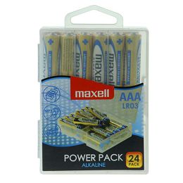 Maxell alkalne baterije LR-3/AAA, 24 komada, box 790268.04.CN