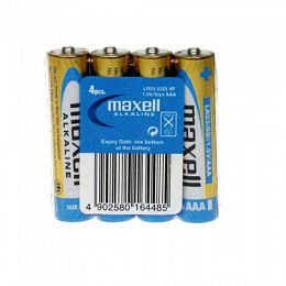 Maxell alkalne baterije LR-3/AAA, 4kom, shrink 790233.04.CN