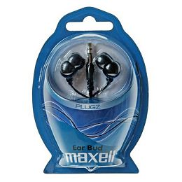 Maxell Plugz in-ear slušalice, crne 303459.00.CN