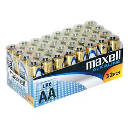 Maxell alkalne baterija LR-6/AA, 32 komada 790261.04.CN