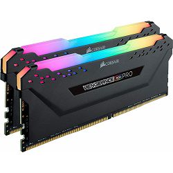 Memorija PC-25600, 16GB, CORSAIR CMW16GX4M2C3200C16 Vengeance RGB Pro, DDR4 3200Mhz, 2x8GB kit CMW16GX4M2C3200C16