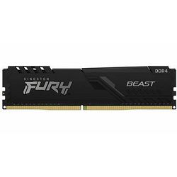 Memorija PC-25600, 16GB KINGSTON Fury Beast Black, DDR4, 3200Mhz, CL16 KF432C16BB1/16