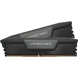 Memorija PC-41600, 64GB, CORSAIR CMK64GX5M2B5200C40 Vengeance C40, DDR5 5200MHz, kit 2x32GB CMK64GX5M2B5200C40