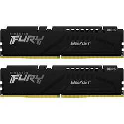 Memorija PC-48000, 16GB, KINGSTON Fury Beast KF560C40BBK2-16, DDR5 6000MHz, 2x8GB KF560C40BBK2-16
