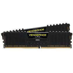 Memorija PC4-25600, 32GB, CORSAIR Vengeance LPX CMK32GX4M2E3200C16, DDR4 3200MHz, 2x16GB kit CMK32GX4M2E3200C16