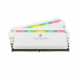 Memorija PC5-44800, 32 GB, CORSAIR CMT32GX5M2B5600C36W Dominator Platinum RGB C36 White, DDR5 5600MHz, kit 2x16GB CMT32GX5M2B5600C36W