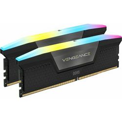 Memorija PC5-44800, 32GB, CORSAIR CMH32GX5M2B5600C36K Vengeance C36 RGB, DDR5 5600MHz, kit 2x16GB CMH32GX5M2B5600C36K
