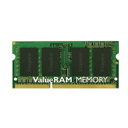 Memorija SO-DIMM PC-12800, 4 GB, KINGSTON, KVR16S11S8/4, DDR3 1600MHz KVR16S11S8/4
