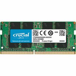Memorija SO DIMM PC-21300, 8GB, CRUCIAL CT8G4SFRA266 , DDR4 2666MHz CT8G4SFRA266