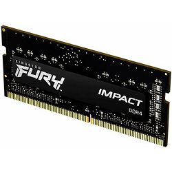 Memorija SO-DIMM PC-25600, 16GB, KINGSTON Fury KF432S20IB/16, DDR4 3200MHz KF432S20IB/16