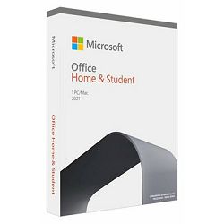 MICROSOFT Office Home and Student 2021, FPP,  INT, bez CD/DVD, 79G-05428 79G-05428