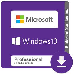 Microsoft Windows 10 PRO 32/64-bit ESD elektronička licenca