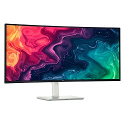 Monitor Dell 34 Plus S3425DW Curved, 3440x1440, WQHD, 120Hz, VA Antiglare, 21:9, 3000:1, 300 cd/m2, 5ms/3ms/1ms, AMD FreeSync Premium, 178/178,  2xHDMI, 2xUSB-C, 2xUSB-A, 2x 5W Speakers, Tilt, Slant, 