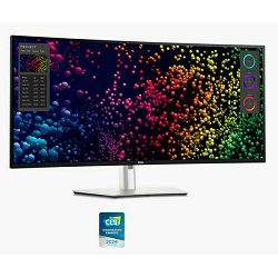 Monitor DELL UltraSharp U4025QW 40" Curved, 5120x2160, WUHD, 120Hz, IPS Antiglare, 21:9, 1000:1, 450 cd/m2, 8ms/5ms, 178/178, DP, HDMI, 2xTHB4, 3xUSB-C, 5xUSB-A, RJ-45, Audio line out, 2x 9W Speakers,