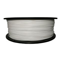 ABS filament 1.75 mm, 1 kg, white ABS white