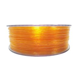 PET-G filament 1.75 mm, 1 kg, transparent orange PETG transp. orange