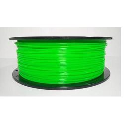 PLA filament 1.75 mm, 1 kg, transparent green PLA transp. green