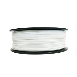 TPU filament 1.75 mm, 1 kg, white TPU white