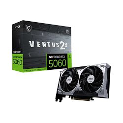 MSI GeForce RTX 5060 Ventus 2X 8G OC 8GB GDDR7/128-bit, PCIe 5.0x16, HDMI/3×DP